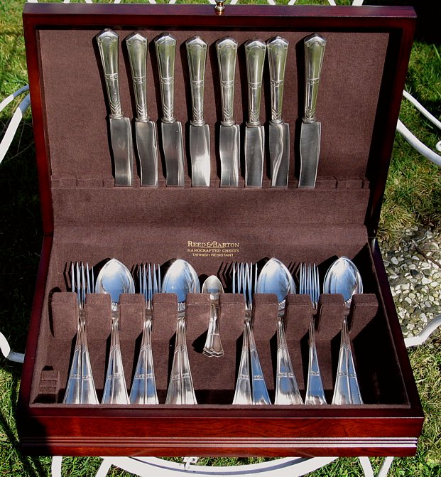 Art Deco Silver Cutlery Set