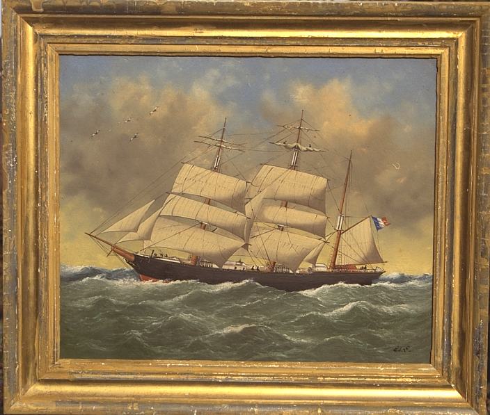 Oilpainting by Edmond Adam