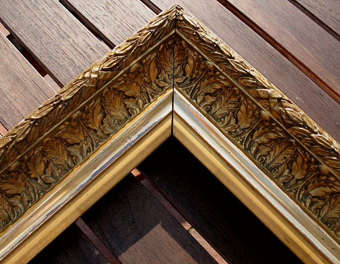 Antique Barbizon Frame Gold Leaf 1860