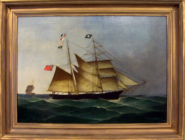 Oilpainting by H. Petersen