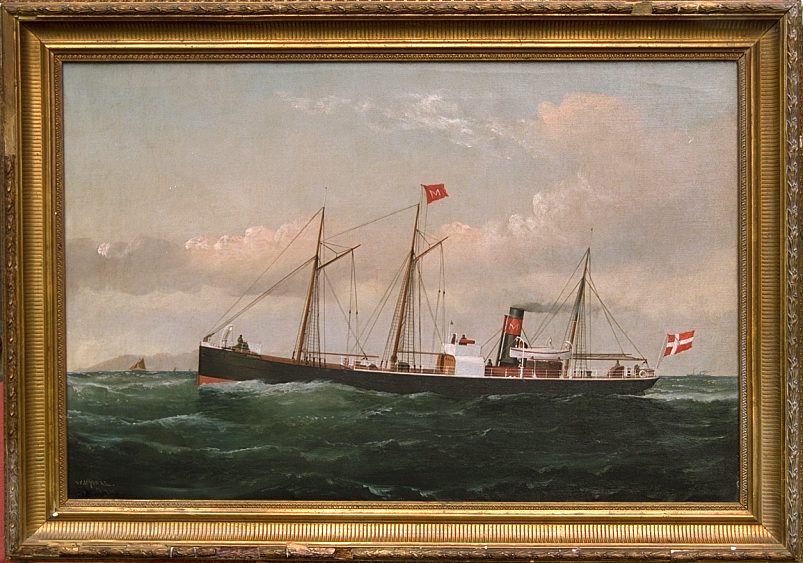 Oilpainting on canvas by W.H. Yorke