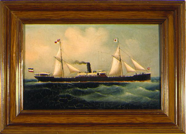 China Trade Ship Portrait